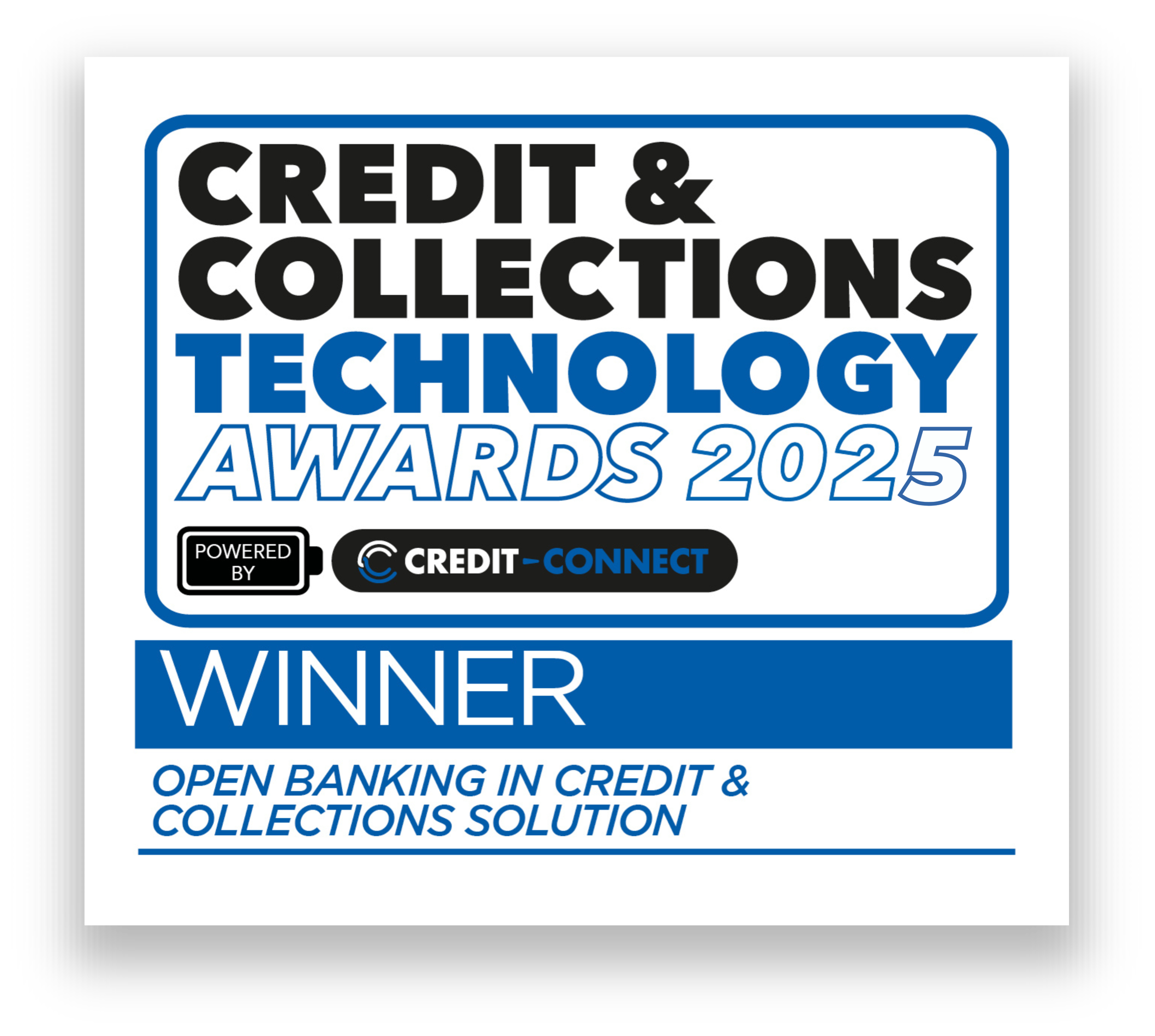 Credit & Collections Technology awards 2025 - Open Banking in Credit & Collections award