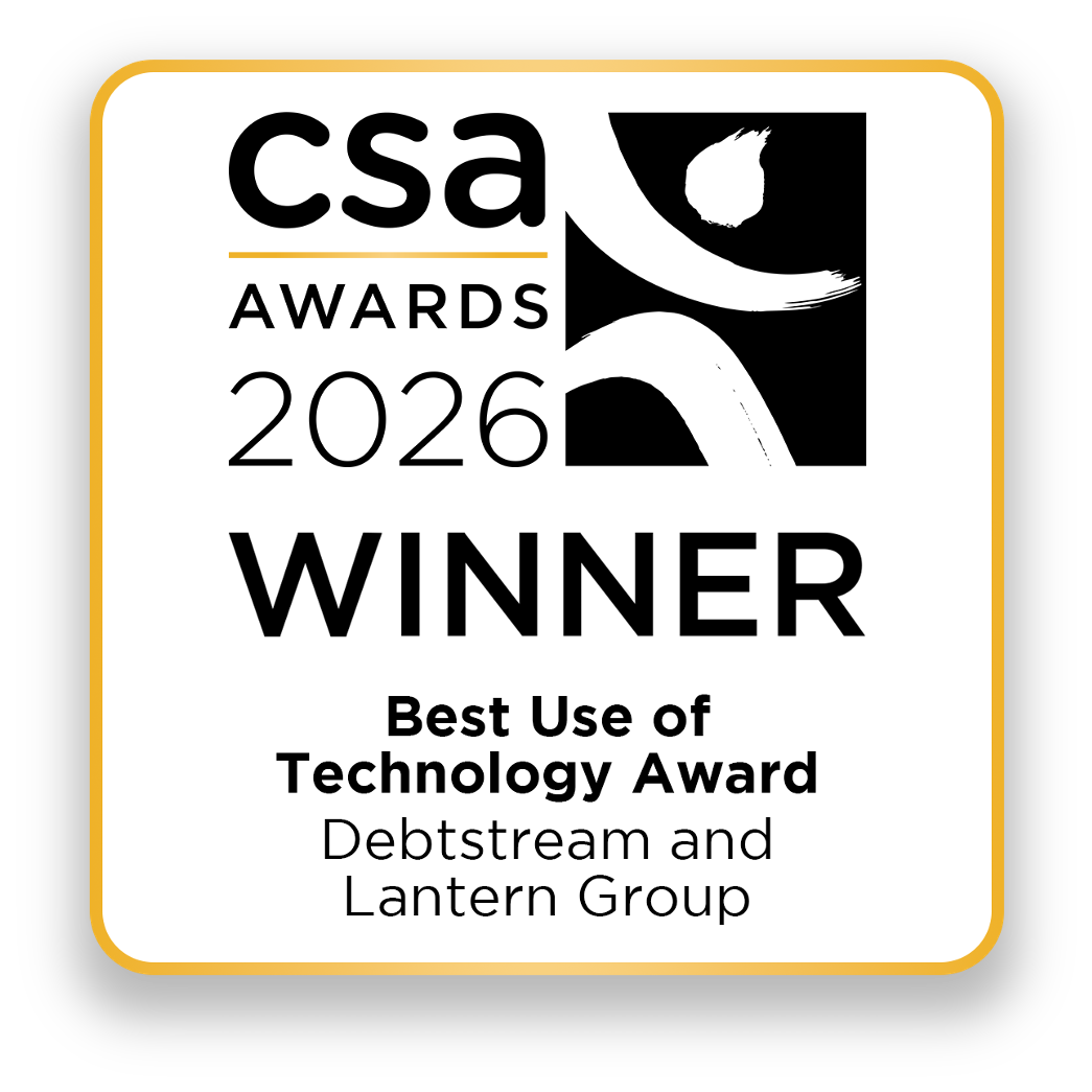 DebtStream Lantern Group CSA award win 2026